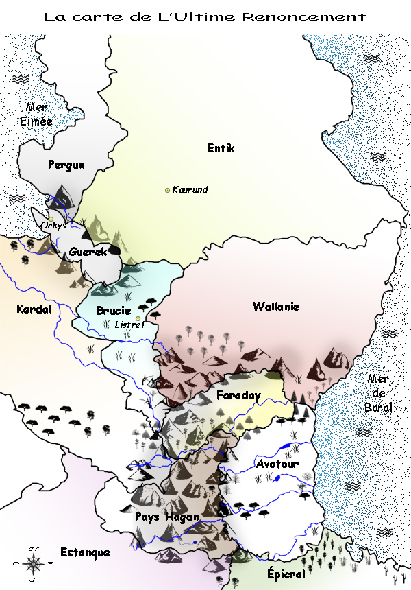 La carte de L'Ultime Renoncement